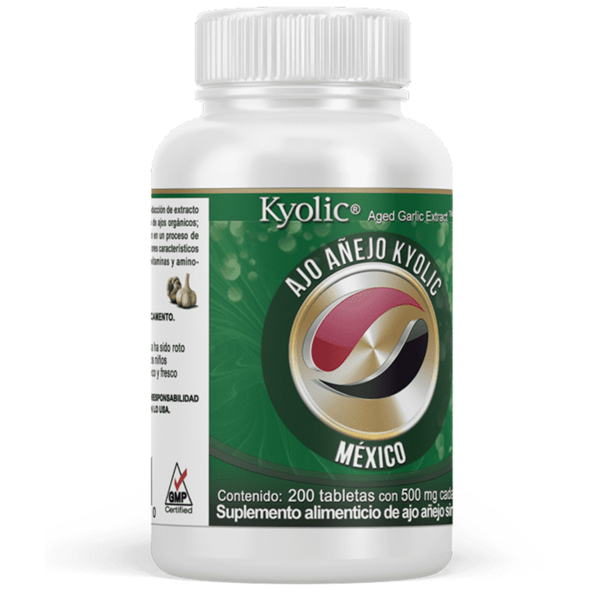 Extracto Kyolic - 200 Tabletas por Bote (Caja de 12 Botes)